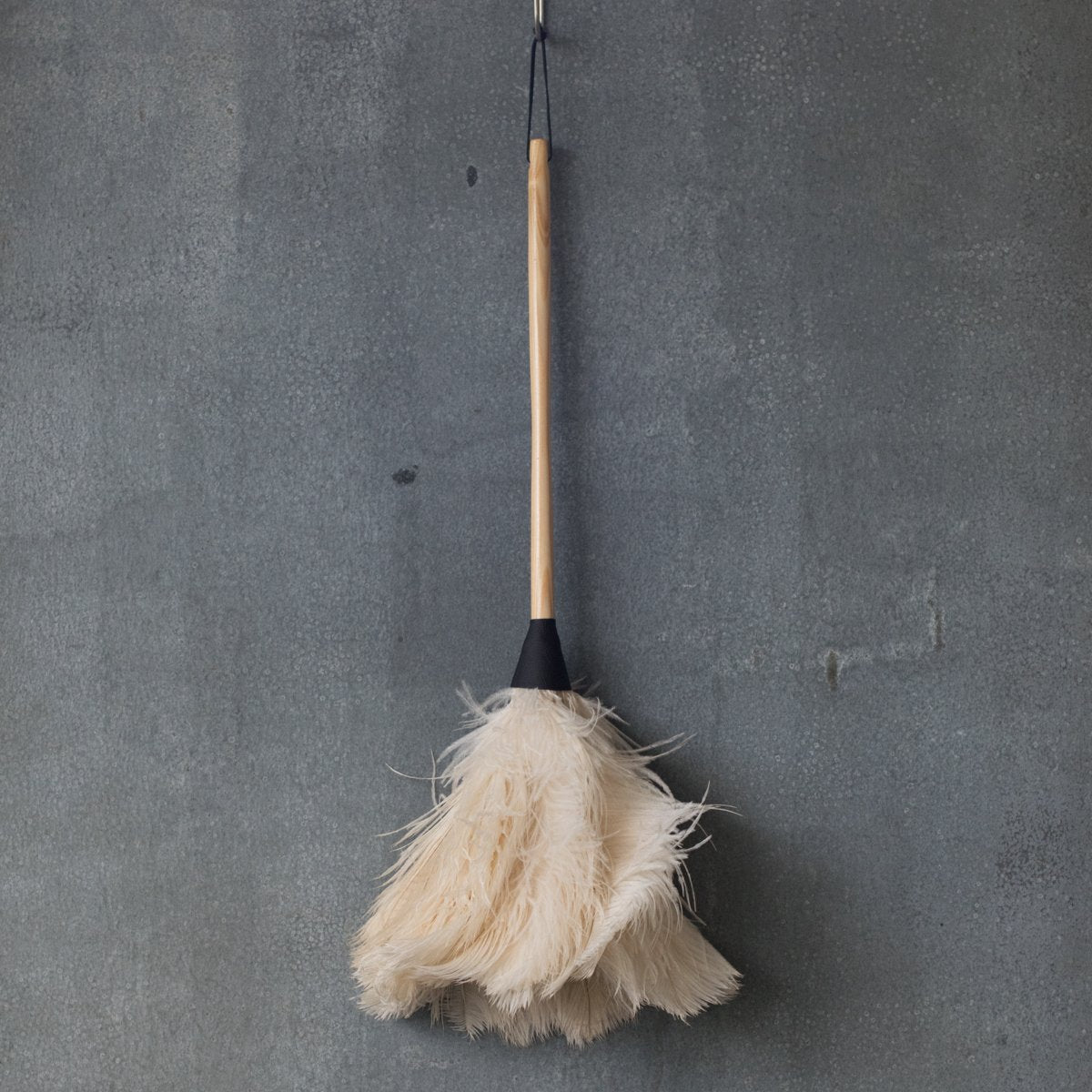 White Ostrich Feather Duster 50cm Long